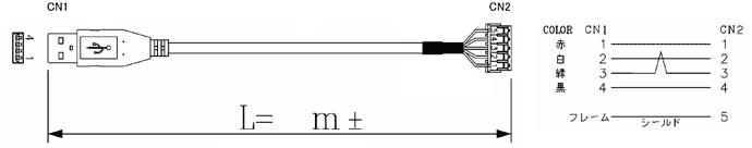 Type-Aオス - ZHR-5ハーネス